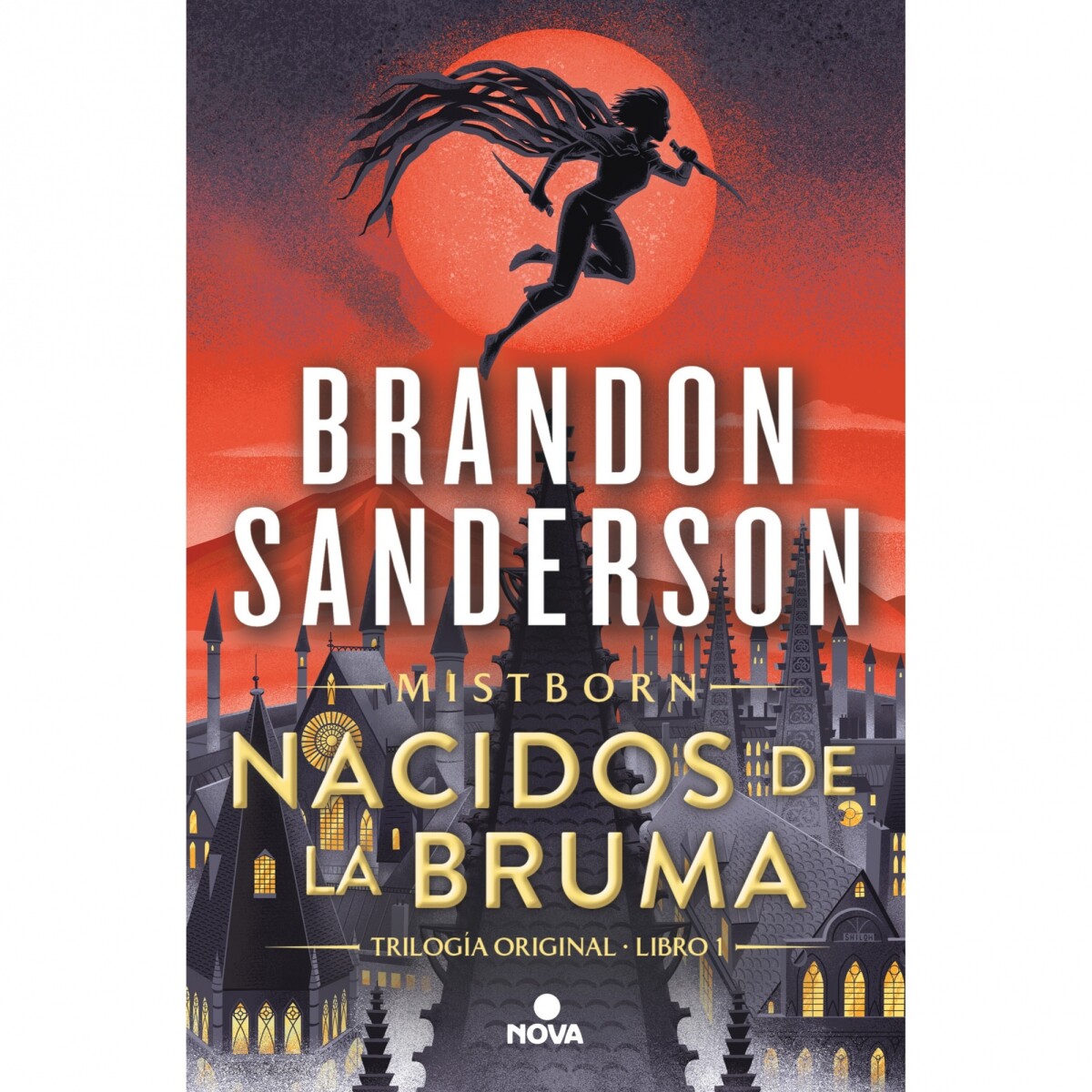 Libro Mistborn 1 Nacidos de la Bruma Brandon Sanderson 