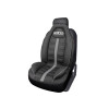 Cubreasiento Individual Eco Cuero Sparco Color Negro Con Franja Gris Cubreasiento Individual Eco Cuero Sparco Color Negro Con Franja Gris