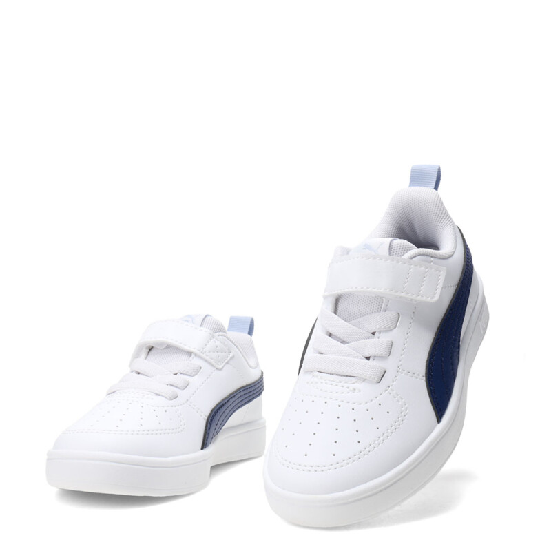 Championes de Niños Puma Rickie Ac Blanco - Azul