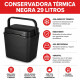 Conservadora térmica 29 lts NEGRO