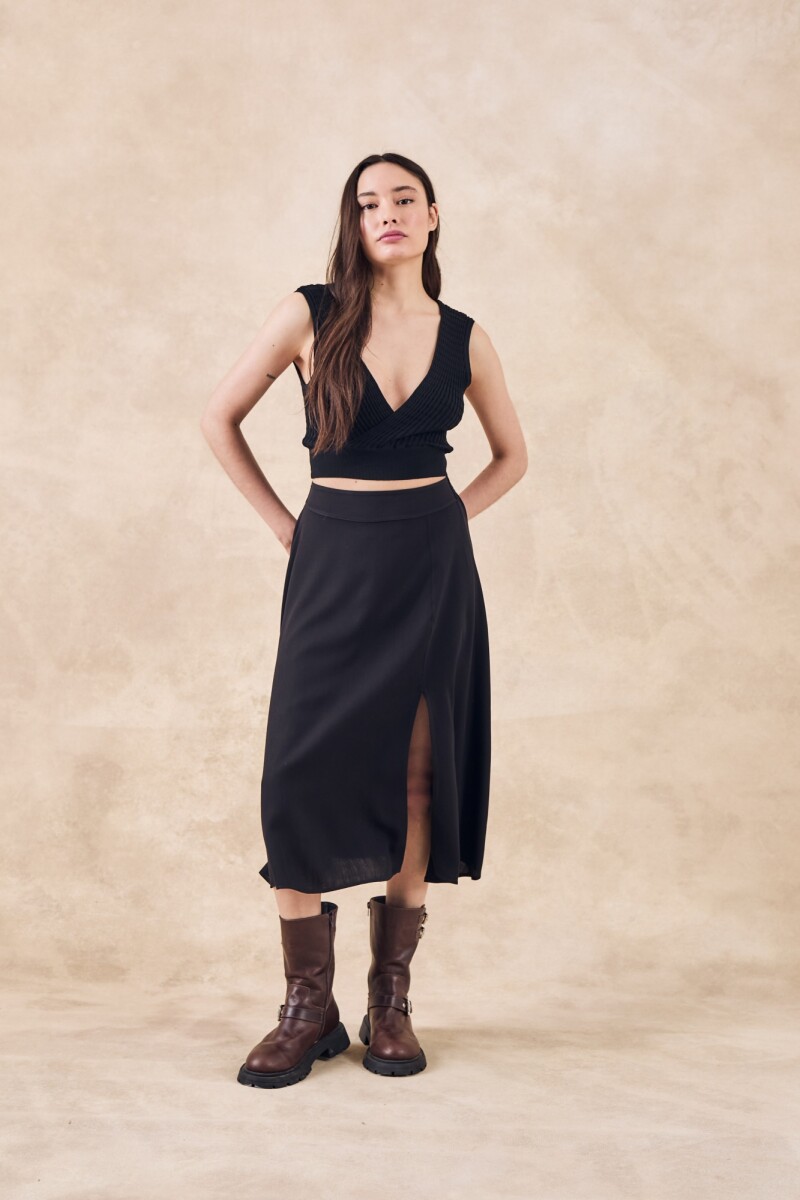 Falda Negro
