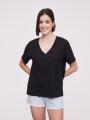 Remera Matteis Negro