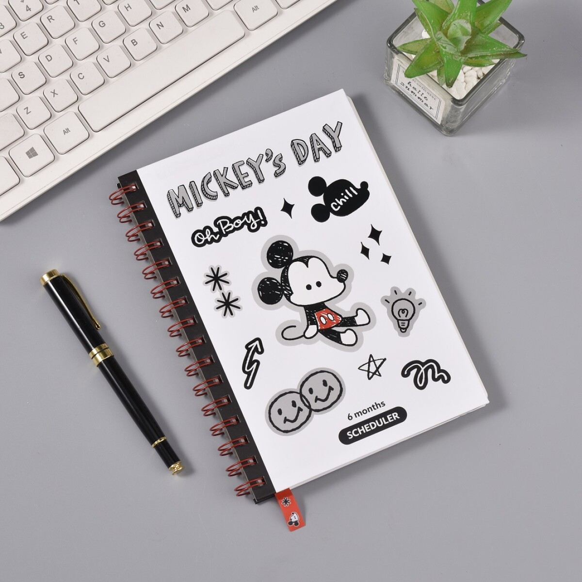 Planificador Disney A5 espiral 