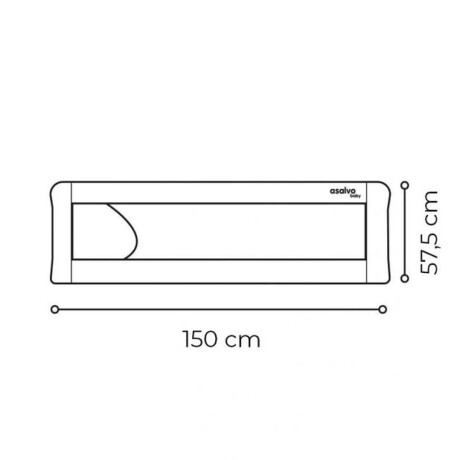 Baranda de cama Asalvo 2 en 1 Perrito