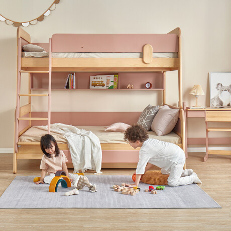 CAMA INFANTIL FUNCIONAL RAPUNZEL Rosa - UNICO