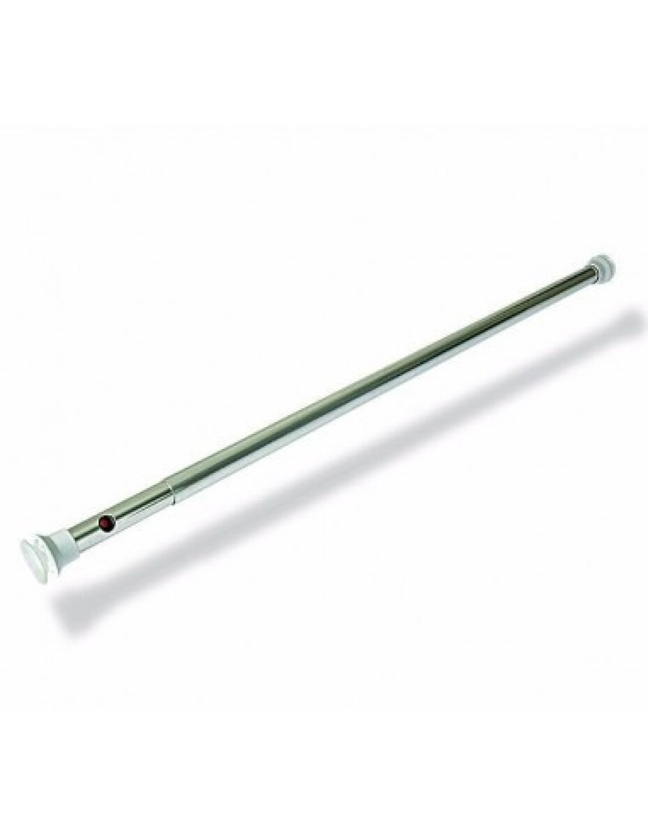 BARROTE PALO PARA CORTINA 70 -120 CM - PLATA 