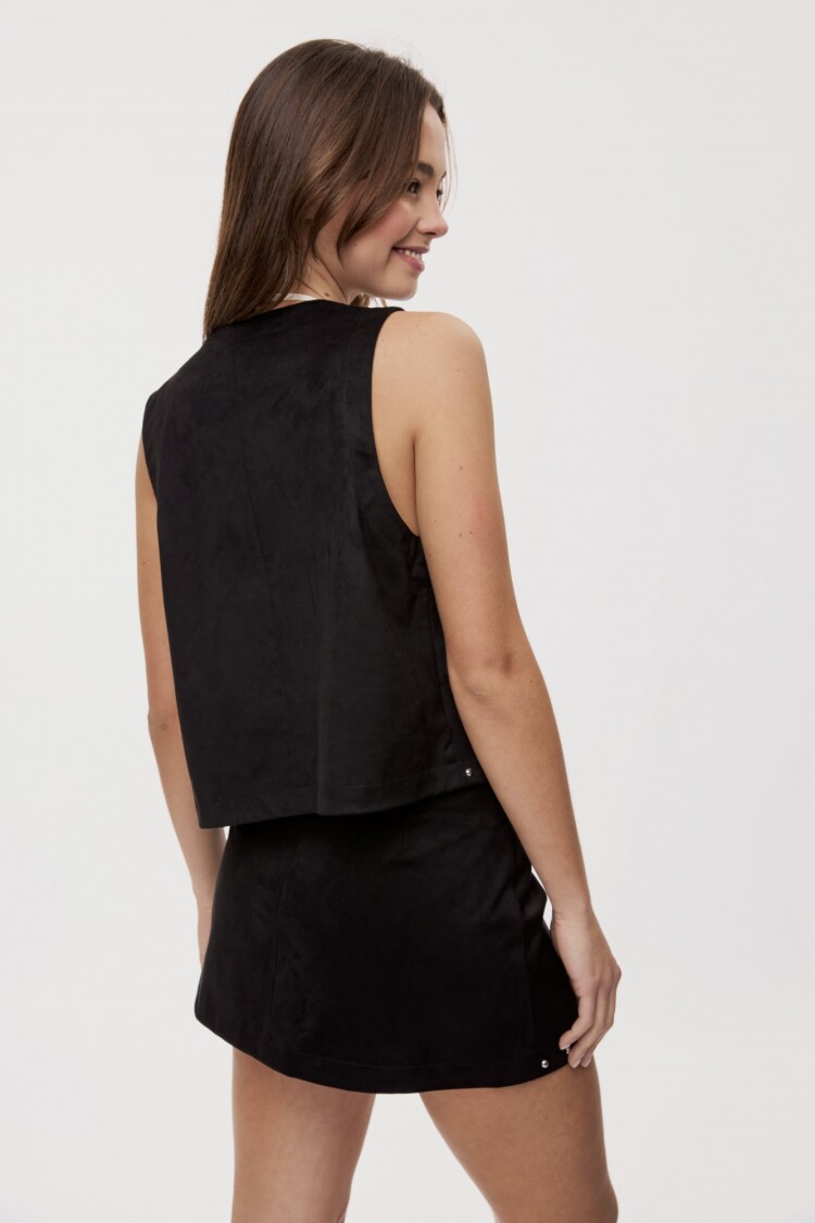CHALECO BOSTON Negro