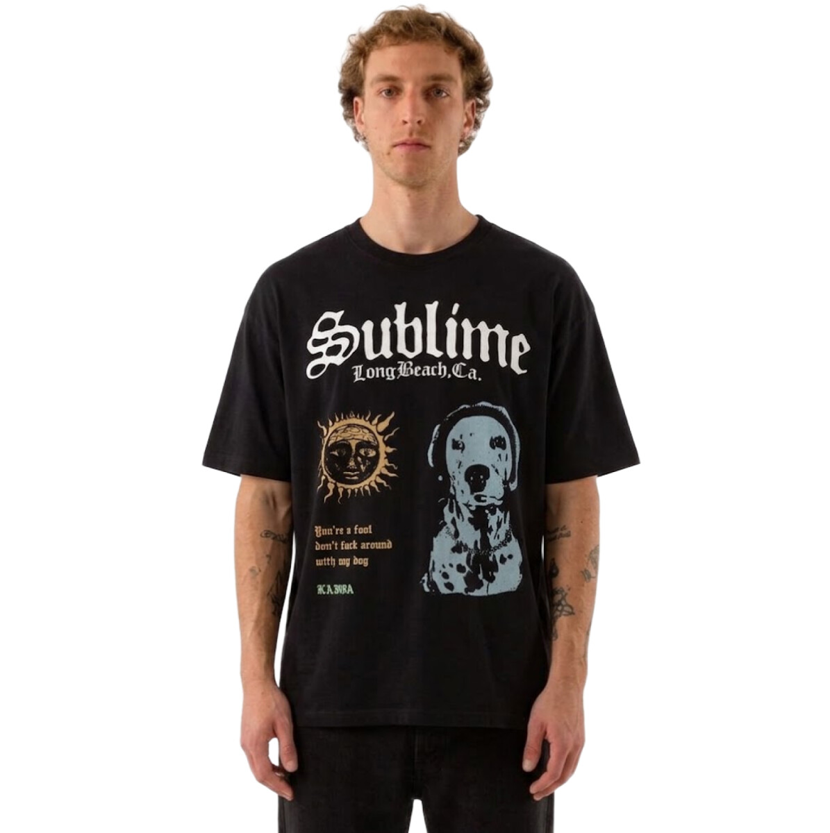 Remera Kaboa Hoy Ando - Negro 