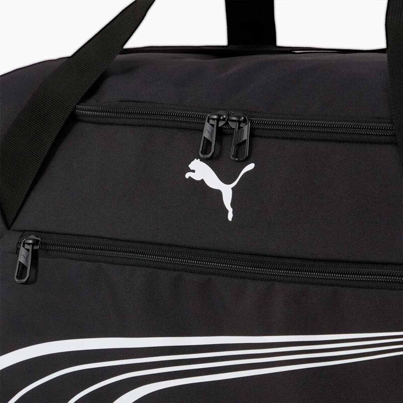 Bolso Deportivo Puma Fundamentals Medium Unisex Negro Negro