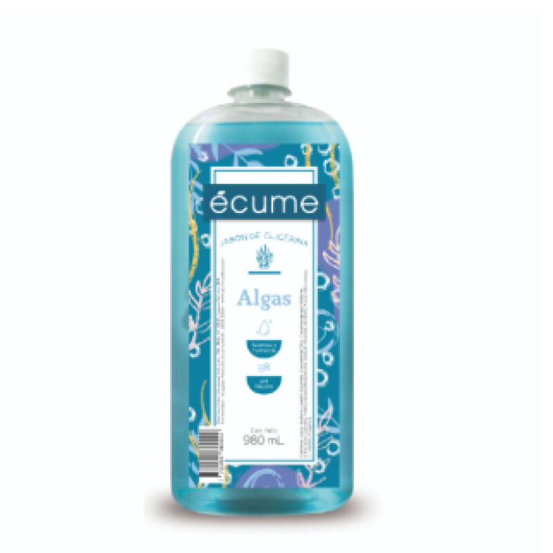 Repuesto de Jabón Líquido Ecume Algas 980 ml Repuesto de Jabón Líquido Ecume Algas 980 ml