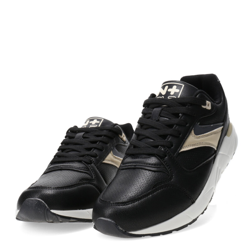 Championes de Hombre N+ ALBERCA acordonado Negro