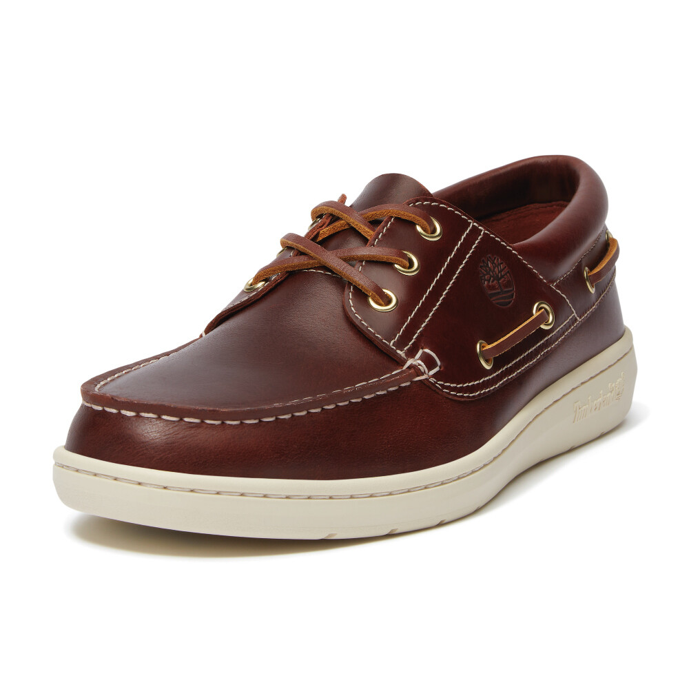 Zapatos Naúticos Portofino Pier Hombre Burgundy Full Grain