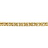 Pulsera Cubana Inflada -Oro bajo-Sin Piedra-PU8023 sinpiedra