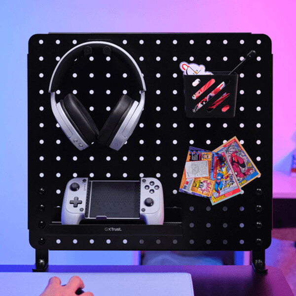 Organizador Escritorio Trust Vesto Metal Ppegboard ESCRITORIO ORGANIZADOR VESTO METAL TRUST