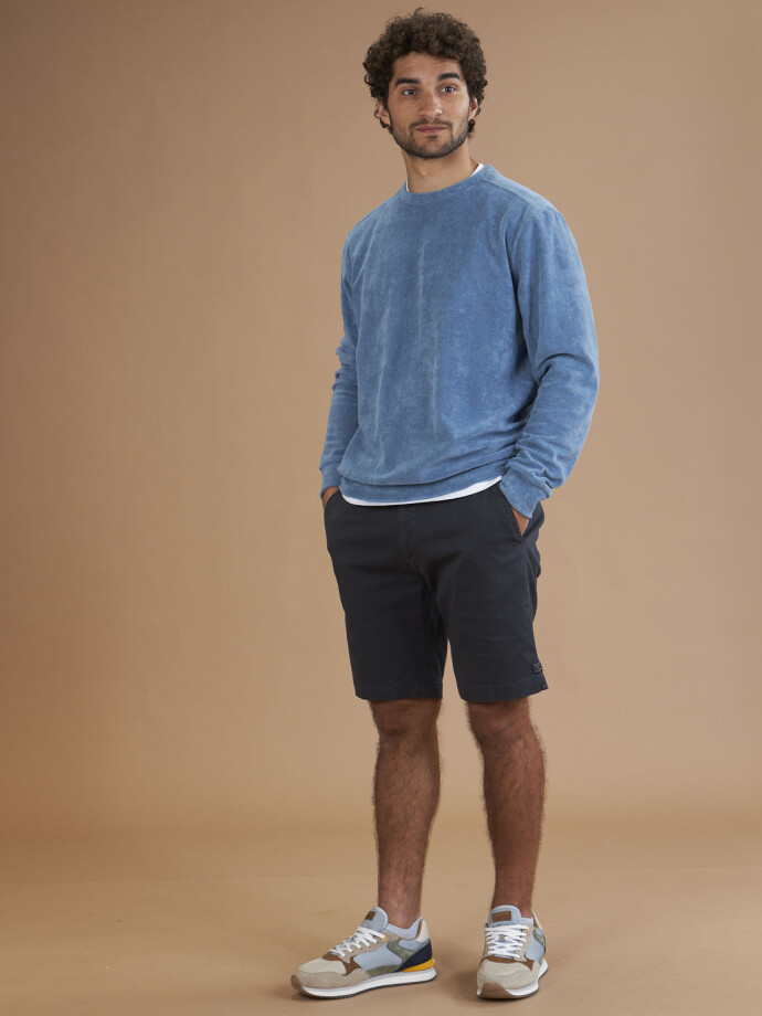 FLEECE MAIA AZUL PIEDRA