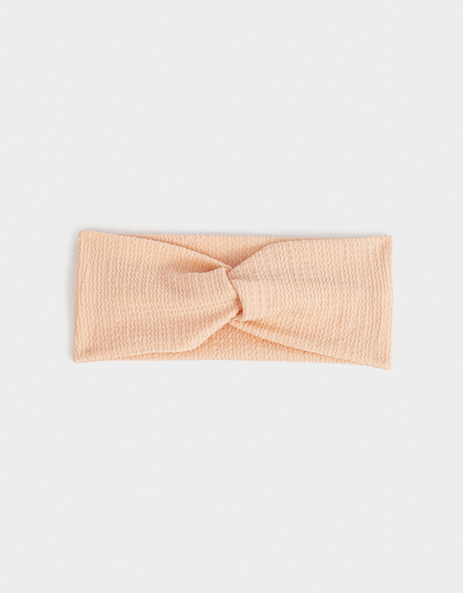 Vinchas Textiles Classic Vincha Torzada Sport - Rosa Claro