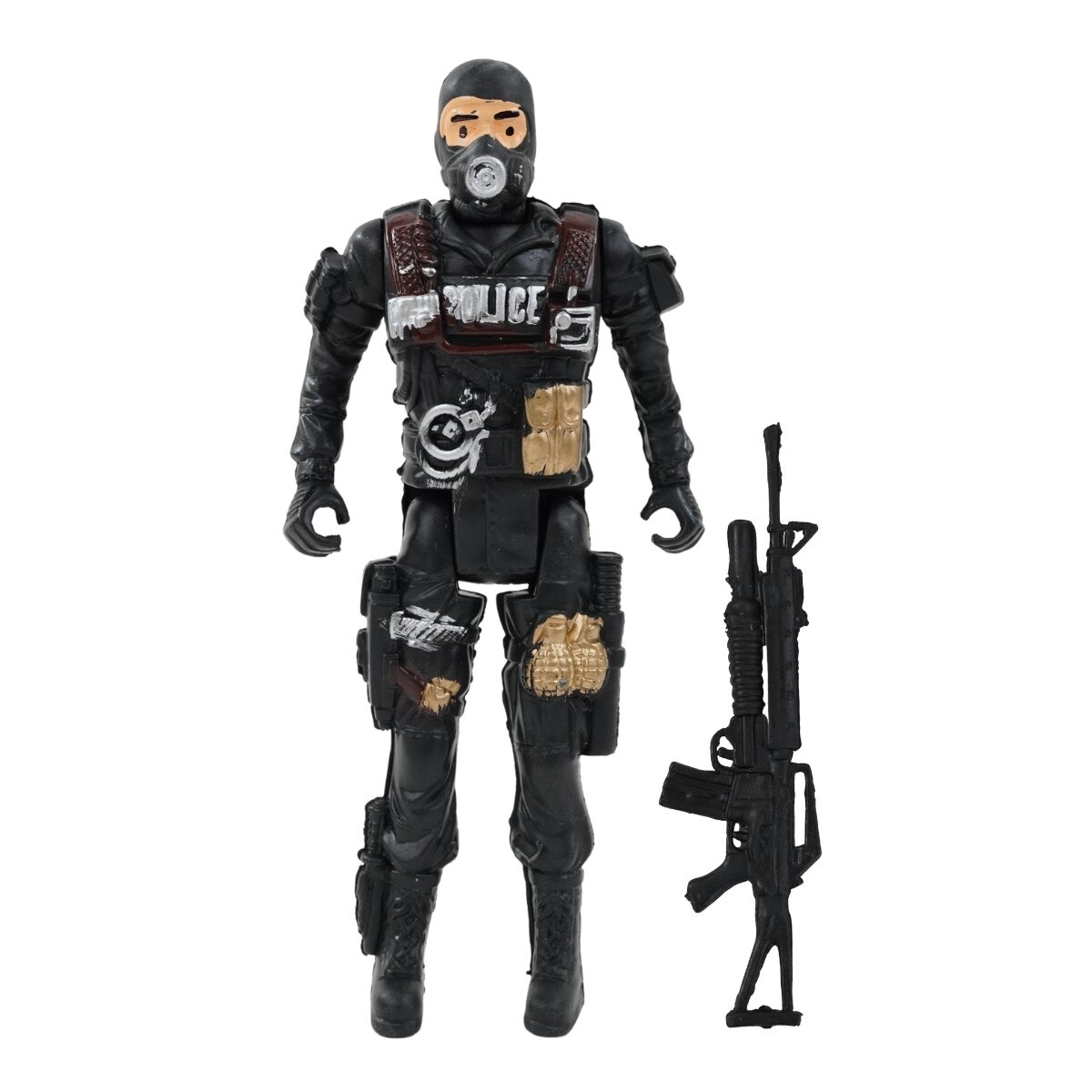 Muñeco militar con arma 