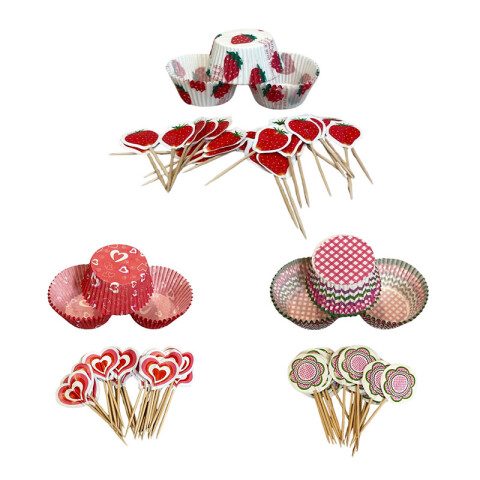 OUTLET Porta cupcake de papel con pincho Outlet Porta Cupcake De Papel Con Pincho