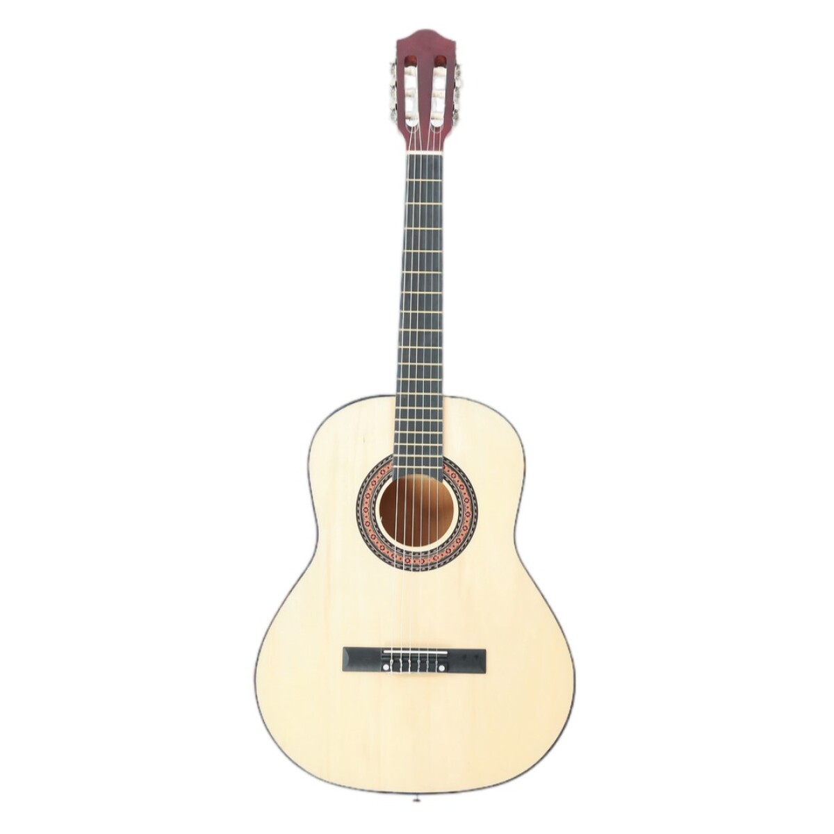 GUITARRA CLASICA CRIOLLA IDEAL PARA APRENDER COLOR NATURAL INCLUYE FUNDA 