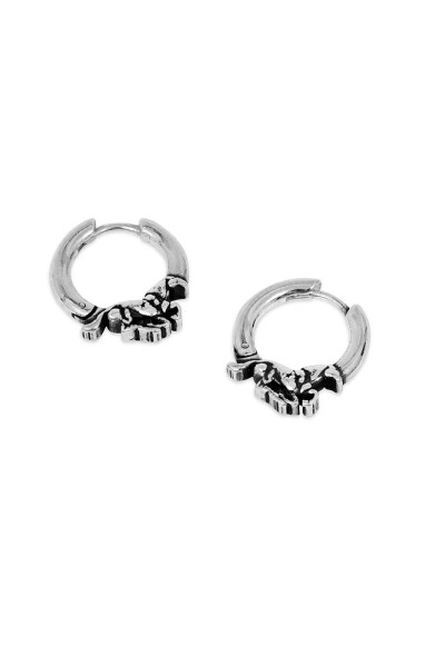 Wild Horse Earrings Plata