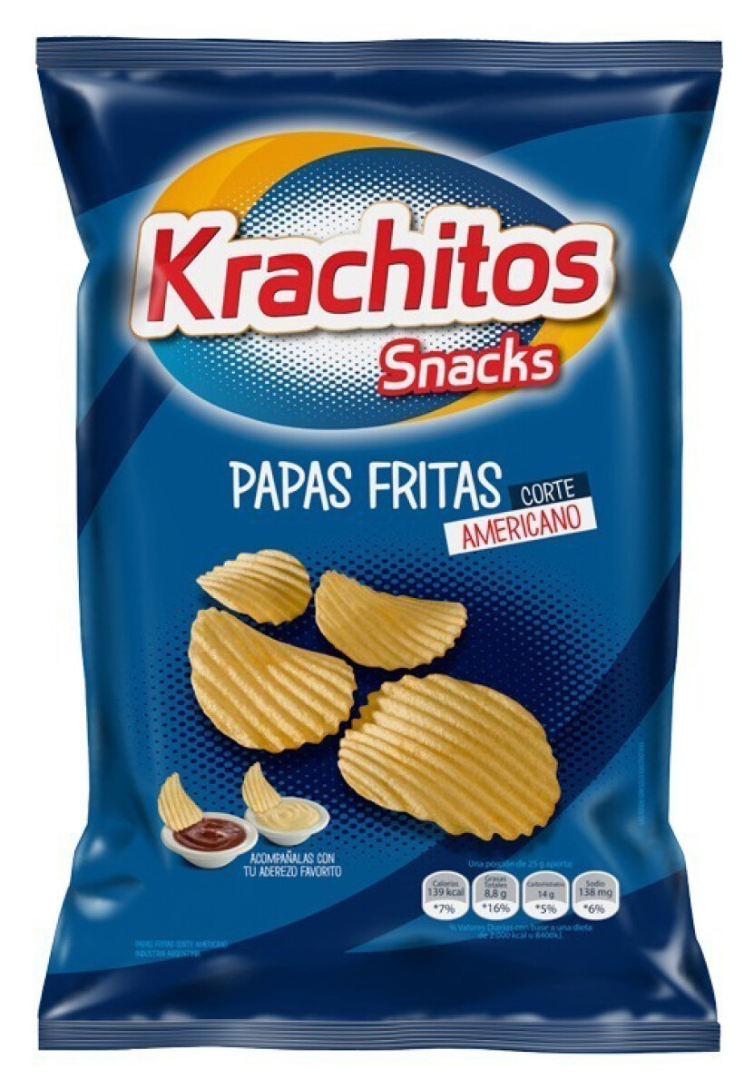 SNACK PAPAS KRACHITOS CORTE AMERICANO 420<br /> G 