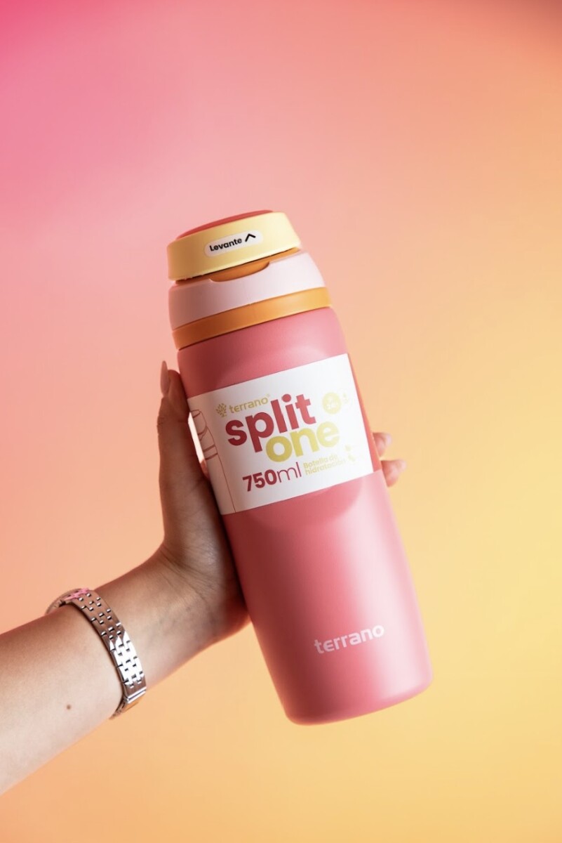 BOTELLA SPLIT ONE POP UP 750ML. - Coral 