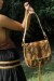 Cartera Lady Bag Snake Camel