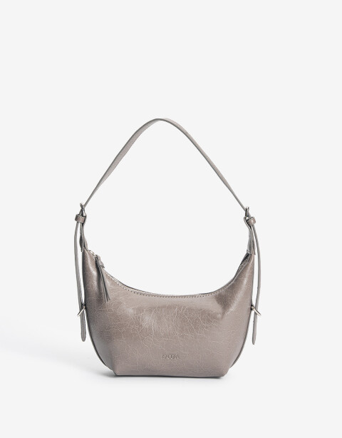 City City Con Argollas Metalicas En El Asa - Gris Medio