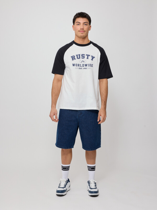 BERMUDA JEAN OUTIS RUSTY Azul Oscuro