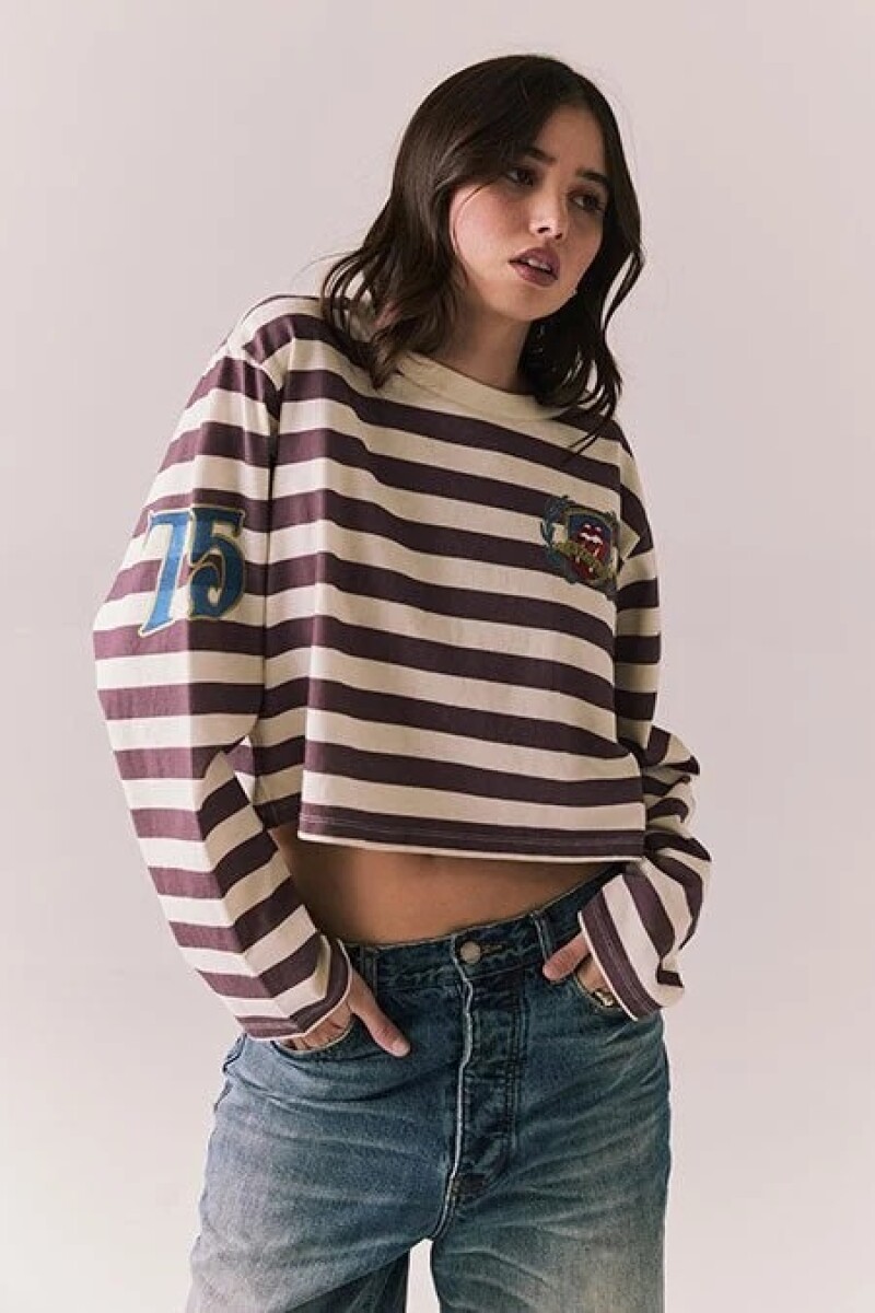 REMERA R STONES 089 Rayas