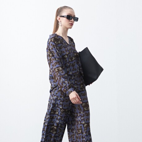 PANTALON STUDIO PRINT Florcitas