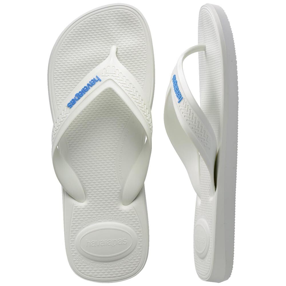 Sandalias Havaianas Top Max Comfort FC Hombre Blanco/Blanco/Azul