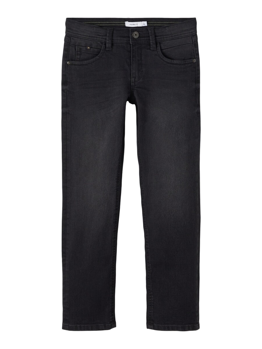 Jeans Regular Fit - Black Denim 