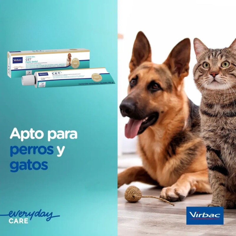 PASTA DENTAL VIRBAC PARA PERROS Y GATOS KIT CON CEPILLO DE REGALO PASTA DENTAL VIRBAC PARA PERROS Y GATOS KIT CON CEPILLO DE REGALO