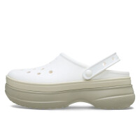 Classic Stacked Clog Blanco