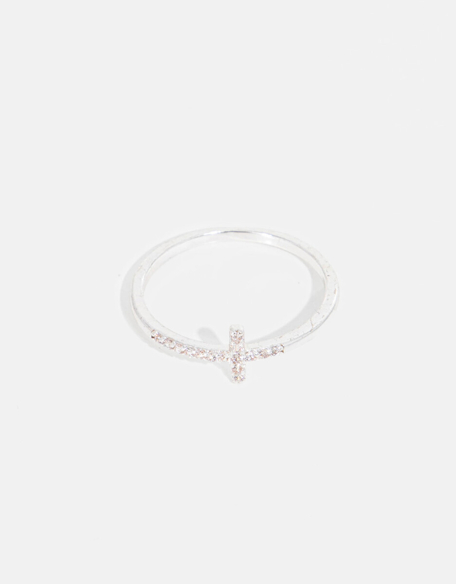 Anillo Con Cruz 