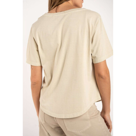 Remera Algodon Lavado Arena