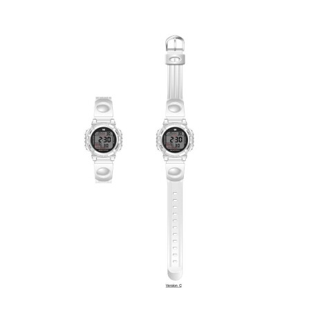 Reloj digital infantil blanco