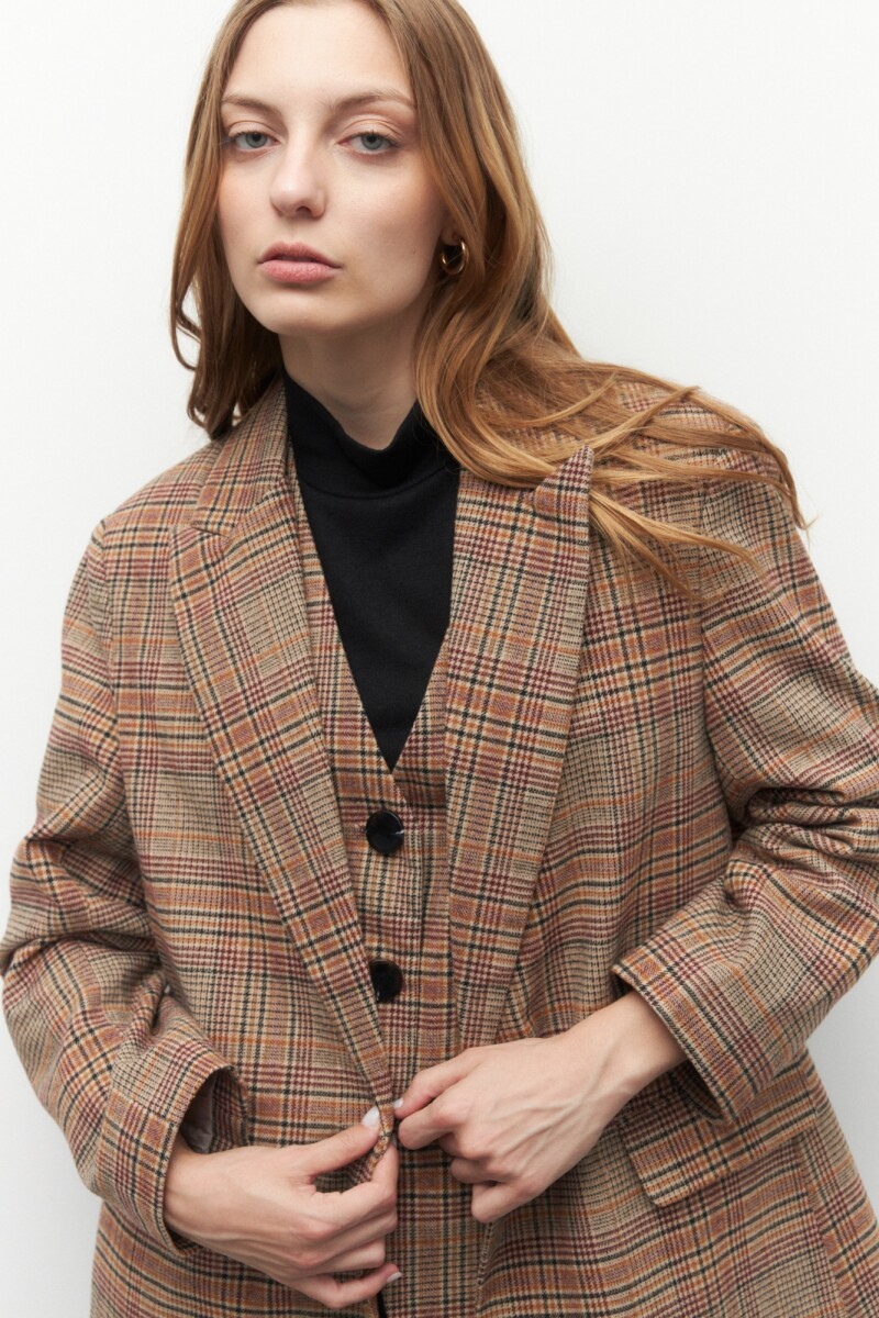 CHALECO DUSK - Beige 