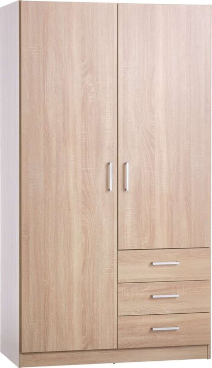 Armario Fandrup 97X176 Combi - Roble Claro 