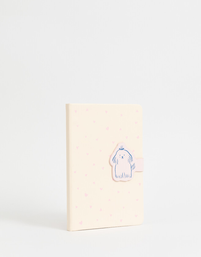 Anotadores Cuadernos y Memos Animalito Cuaderno A5 Estampado Con Solapa - Combinacion Bicolor