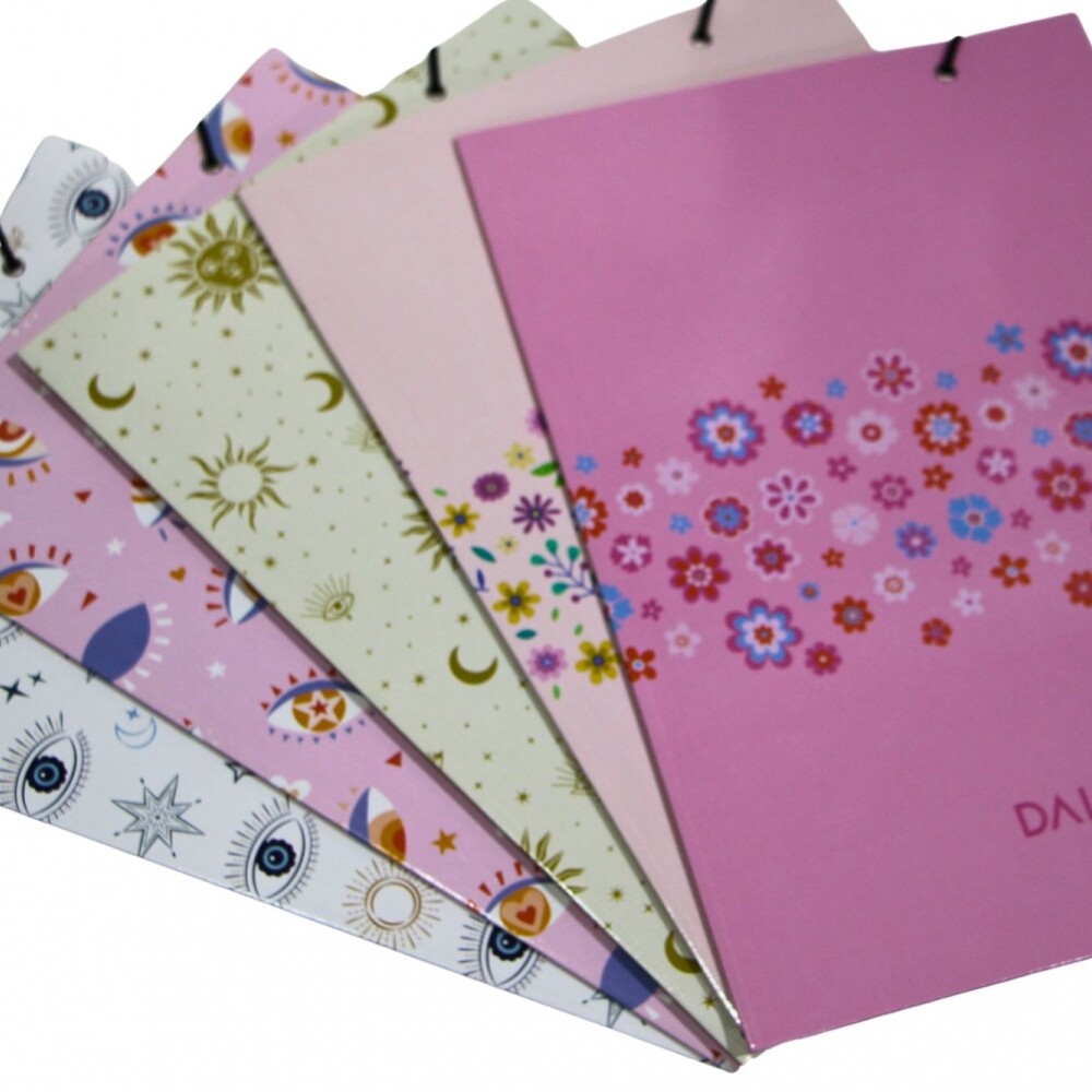 CARPETA DALIA4 OJO ROSADO