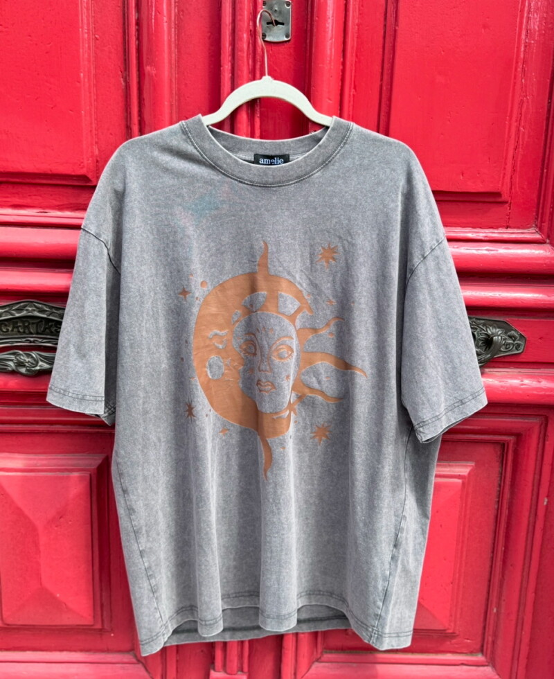 Remeron Sol y luna gris