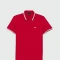 BOSS -Remera polo de algodón, regular fit, PADDY Rojo