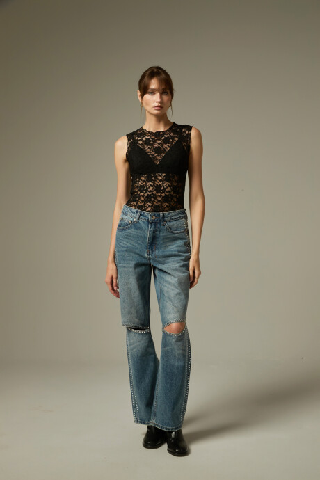 Pantalon Aelia Azul Marino
