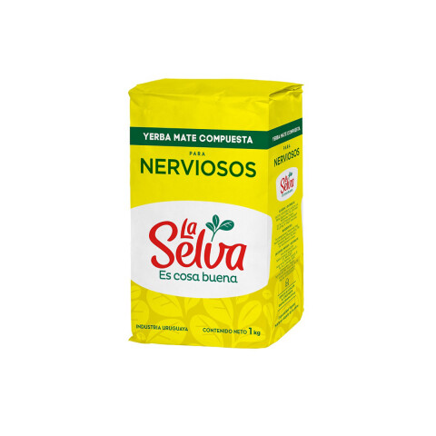 Yerba Mate Nerviosos La Selva 1kg Yerba Nerviosos La Selva 1kg