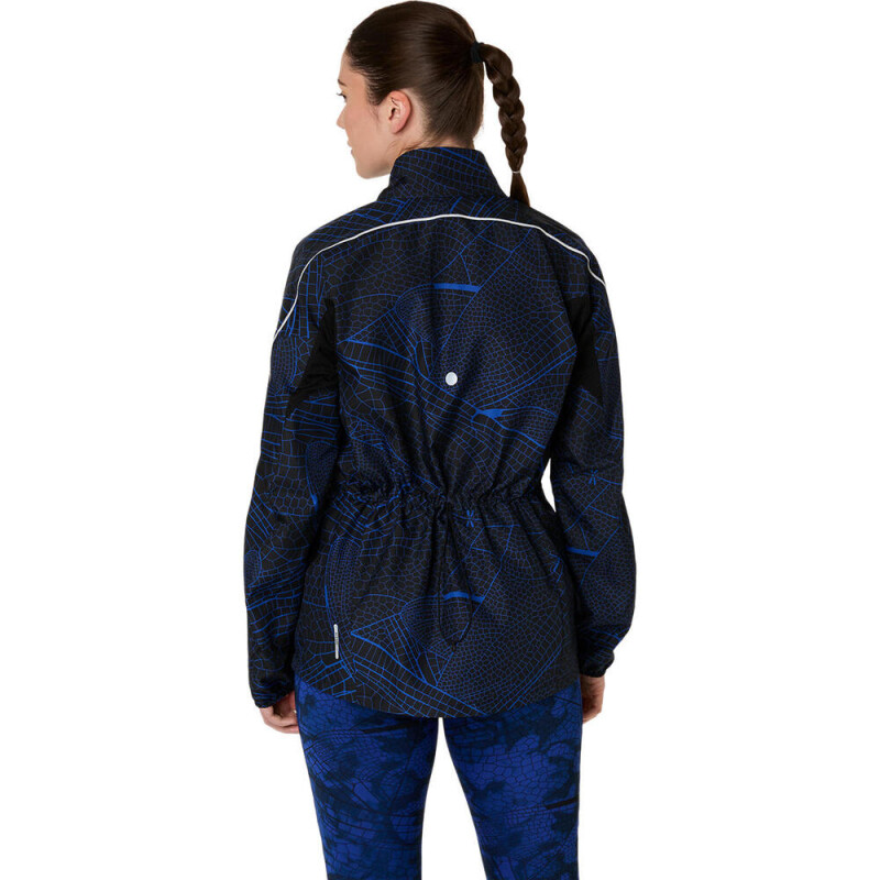 Casaca Running Road Lite-Show Packable Jacket Mujer Performance Black/dark Cobalt