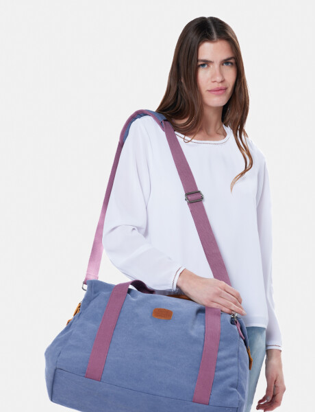 BOLSO CANVAS Azul