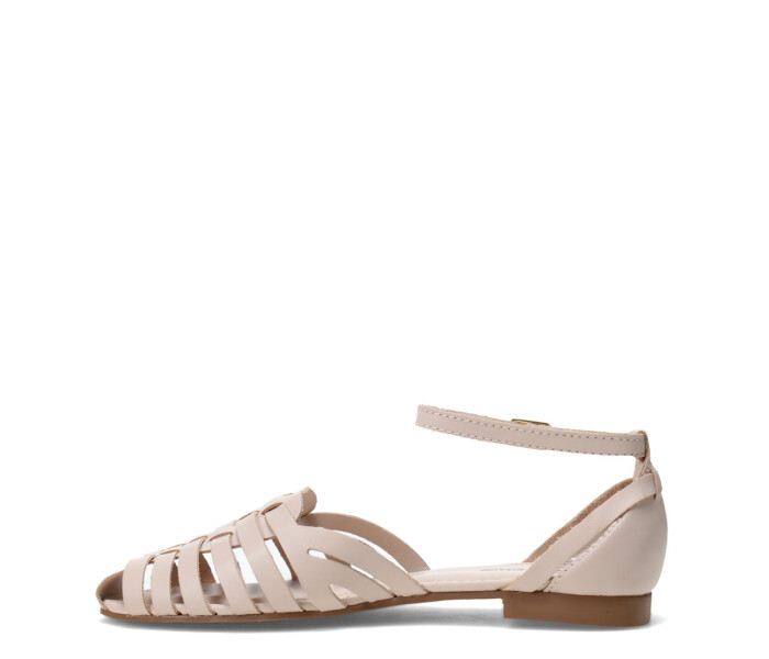 Zapatos de Mujer Bottero Tiras Beige