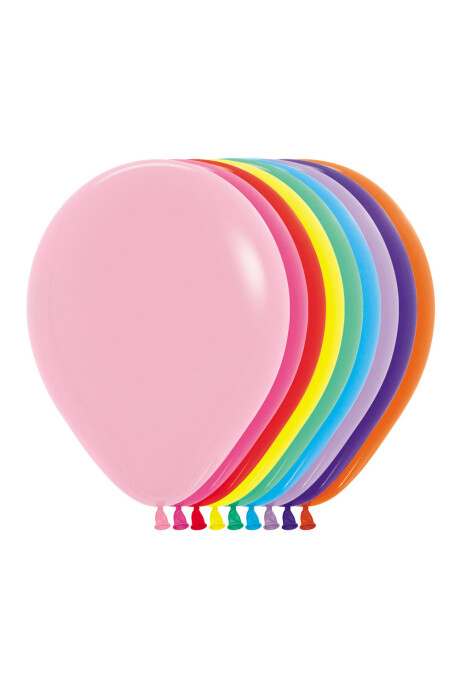 12 GLOBOS FASHION SURTIDOS 12 GLOBOS FASHION SURTIDOS